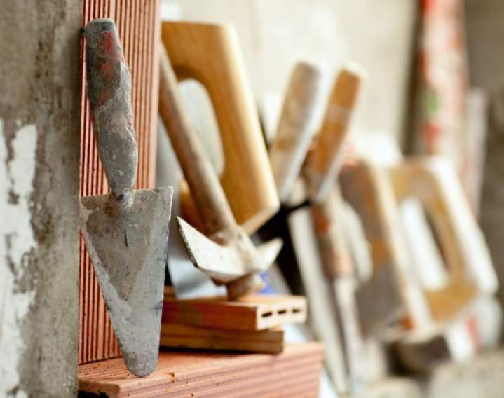 Outils travaux de maçonnerie Champniers